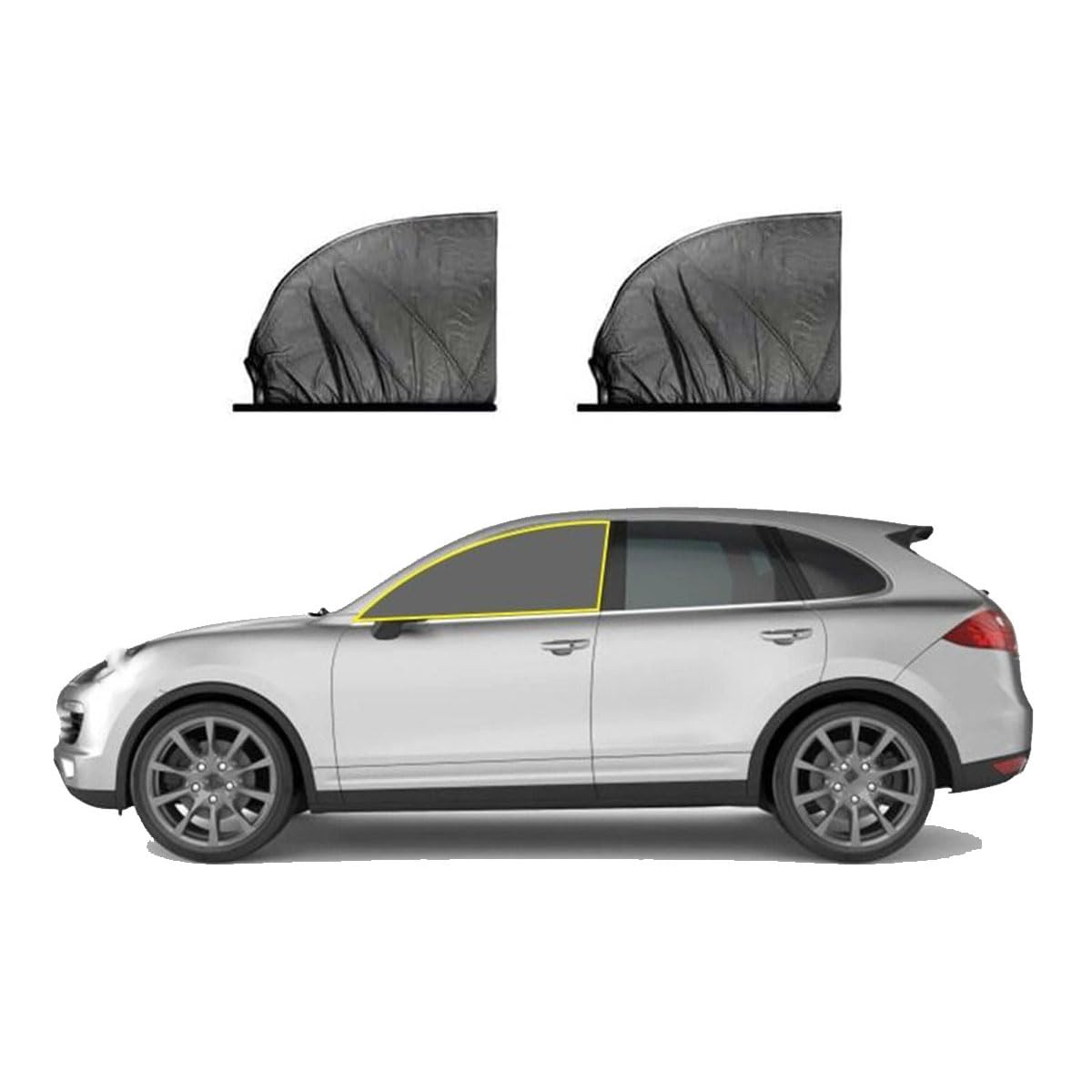 Sonnenschutz Auto für Lexus RZ 2023-2024, Sonnen Schutz Seitenscheibe Elastisch Atmungsaktiv Autofenster Sonnenschutz Zubehör,A/Front-Window Sonnenschutz Auto für Lexus RZ 2023-2024, Sonnen Schutz Seitenscheibe Elastisch Atmungsaktiv Autofenster Sonnenschutz Zubehör,A/Front-Window von WETCL