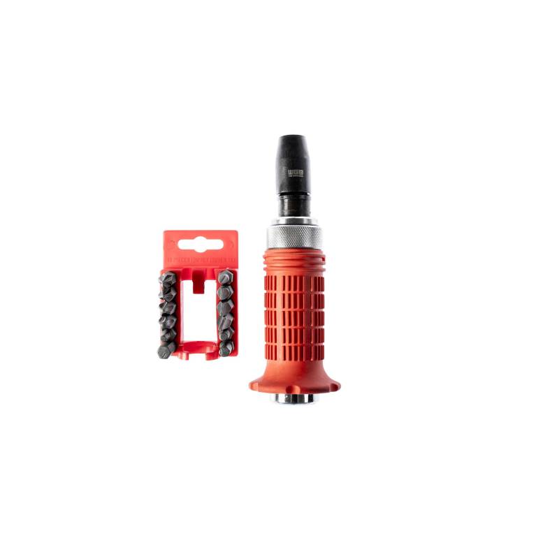 WGB Basic Hand-Schlagschrauber 12,5mm (1/2") mit 12 Bits von WGB Basic