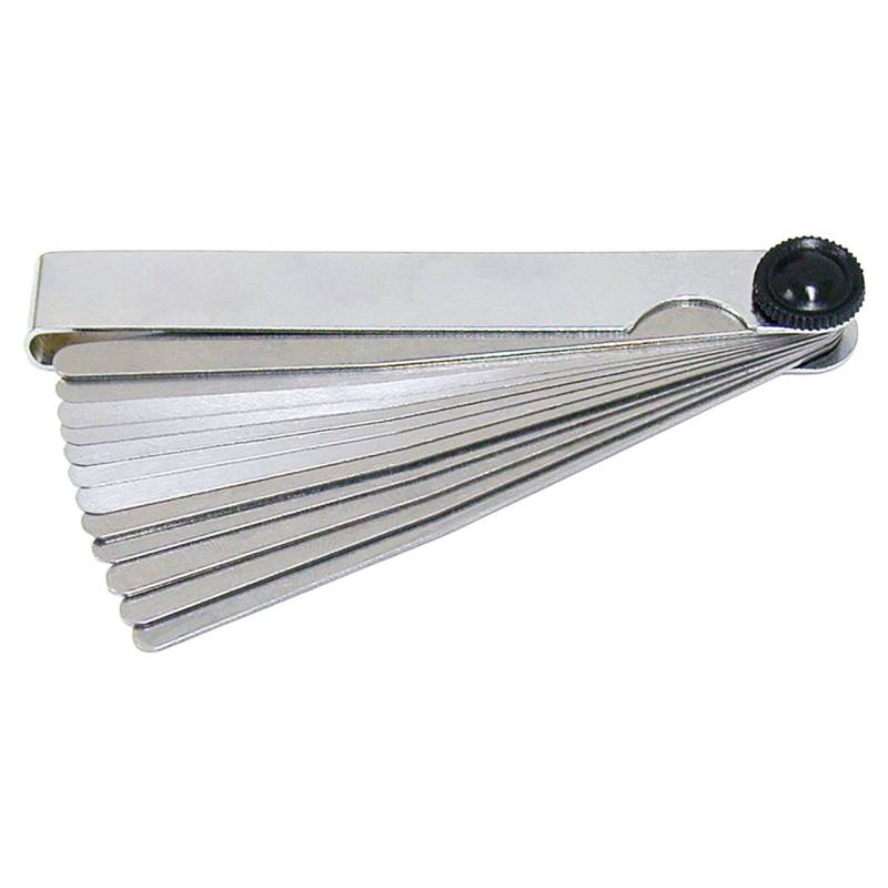 WGB Fühlerlehrensatz 32 Blatt, 105mm, 0,03-1,00mm von WGB