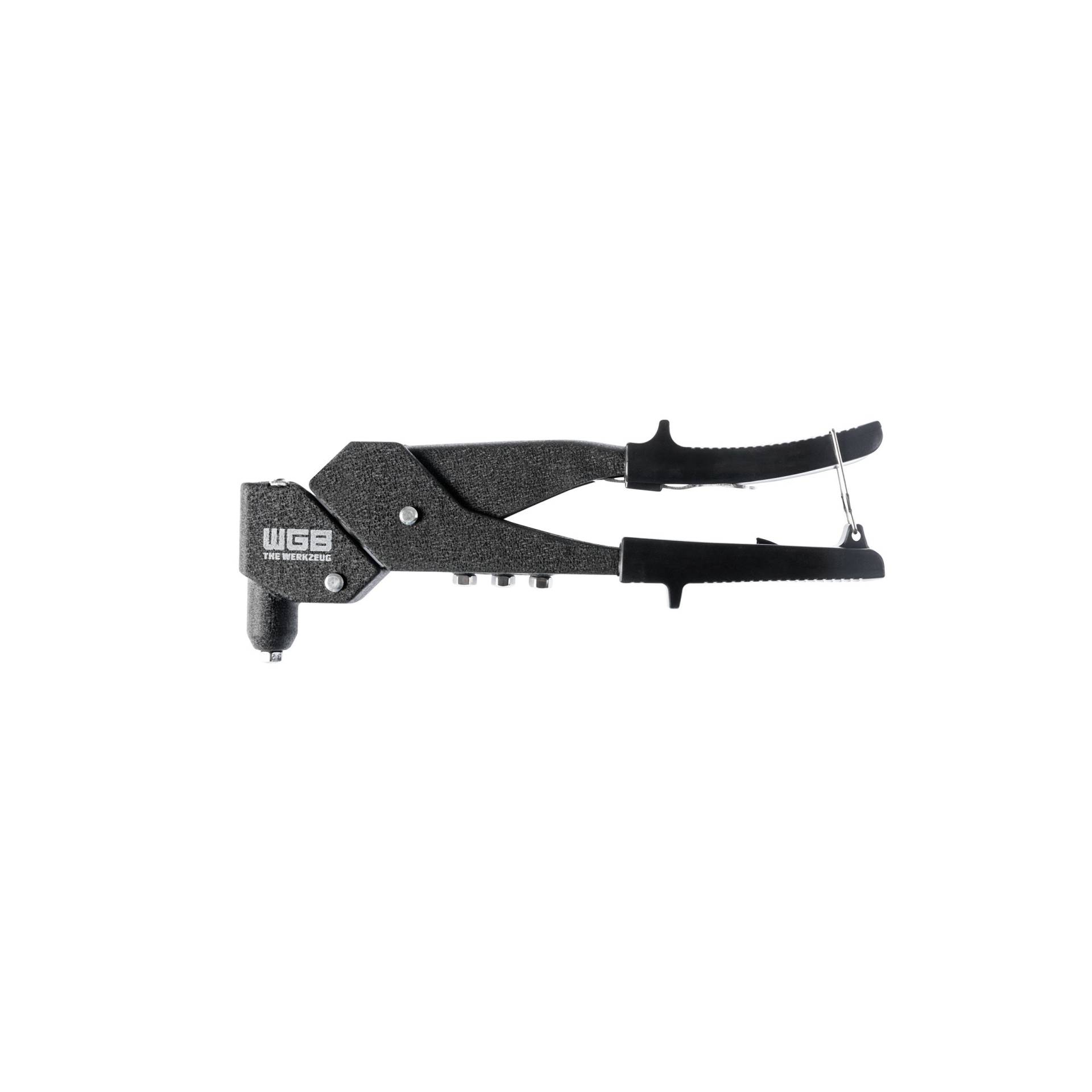 WGB Handnietzange drehbar 2,4/3,2/4,0/4,8mm, 285mm WGB Handnietzange drehbar 2,4/3,2/4,0/4,8mm, 285mm von WGB