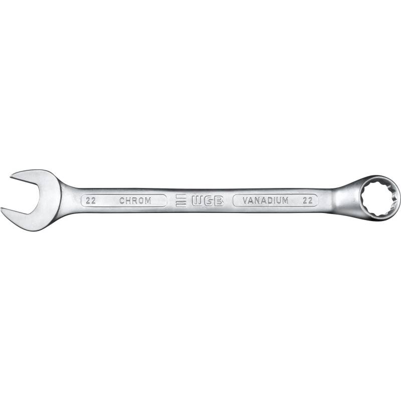 WGB Ringmaulschlüssel 220, Ringseite gekröpft SW8, 124mm von WGB