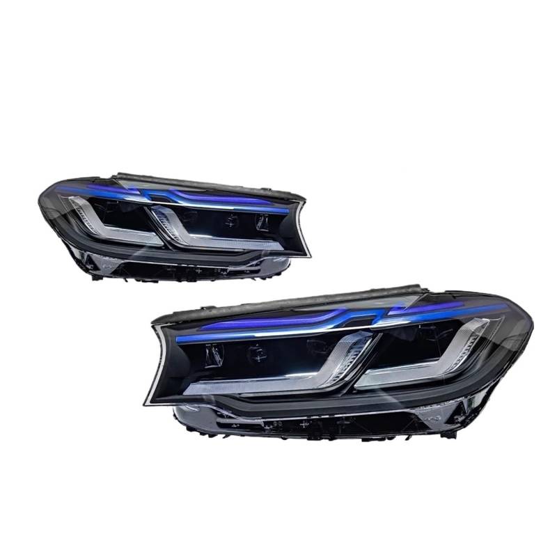 Kompatibel mit BMW. G30 G38 2018-2022 5er-Reihe, LED-Autoscheinwerferbaugruppe – M5 Competition Design-Upgrade-Teile(5 Series Low Level) von WGDBCN
