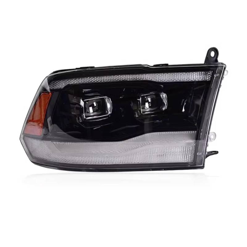 Kompatibel mit Dodge RAM. 1500 2500 LED-Scheinwerfer 2009–2018 | Projektionslinsen-Auto-Styling | DRL-Signalleuchten | Autozubehör von WGDBCN