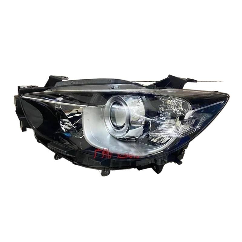 Kompatibel mit Mazda. CX-5 Scheinwerferbaugruppe 2013–2017 | Halogen-Nebelscheinwerfer und LED-Eckseitenleuchten-Zubehör(Left light) von WGDBCN