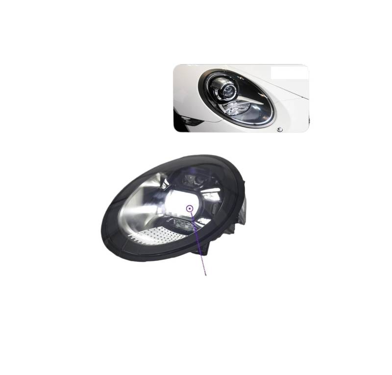 Kompatibel mit Porsche. 911 2012–2018 Voll-LED-Scheinwerfer PDLS Matrix-Laser-Scheinwerfer-Kit 991 Signallampen(Right-Hand,FOR 991.1_J) von WGDBCN