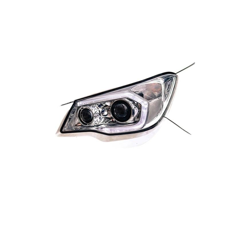 Kompatibel mit Subaru Forester. 2013–2016 Scheinwerfer – H7 LED-Bi-Xenon-Glühbirnenbaugruppe mit dynamischem Signal-Upgrade(LED inside) von WGDBCN