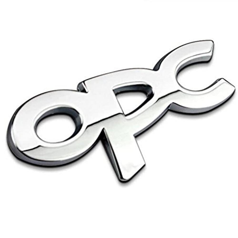 3D Metall Auto-Emblem-Abzeichen, für Opel OPC Auto Emblem Abzeichen Aufkleber Ersatz Abzeichen Aufkleber Aufkleber von WGUST