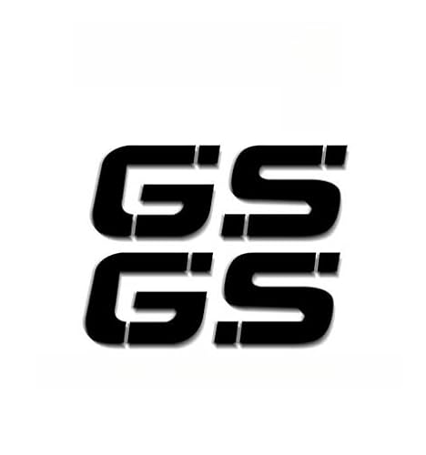 Reflektierende Aufkleber für Motorrad-Helm, Tank, wasserdicht, Logo, Aufkleber für GS GS GS 650 700 800 1200 150 750 von WHALES