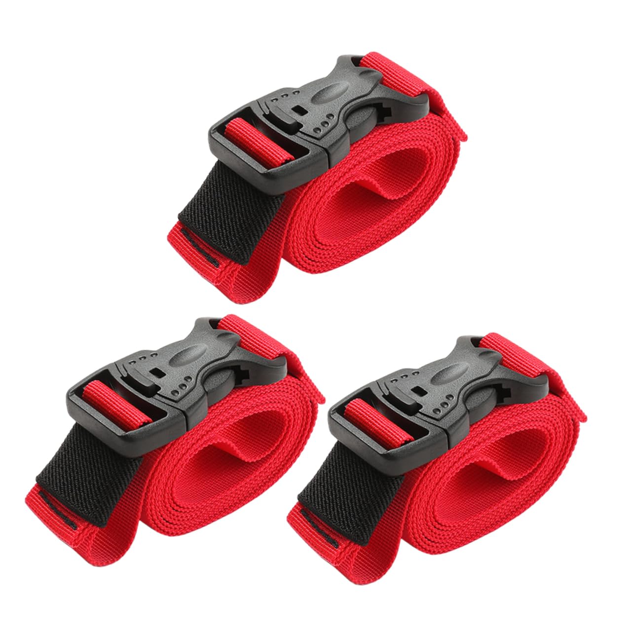 WHAMVOX 3Stücke Gepäckriemen Nylon mit Schnellverschluss Multifunktionale Kofferband für Reise und Ladungssicherung Verstellbare und Strapazierfähige Lastenträger WHAMVOX 3Stücke Gepäckriemen Nylon mit Schnellverschluss Multifunktionale Kofferband für Reise und Ladungssicherung Verstellbare und Strapazierfähige Lastenträger von WHAMVOX