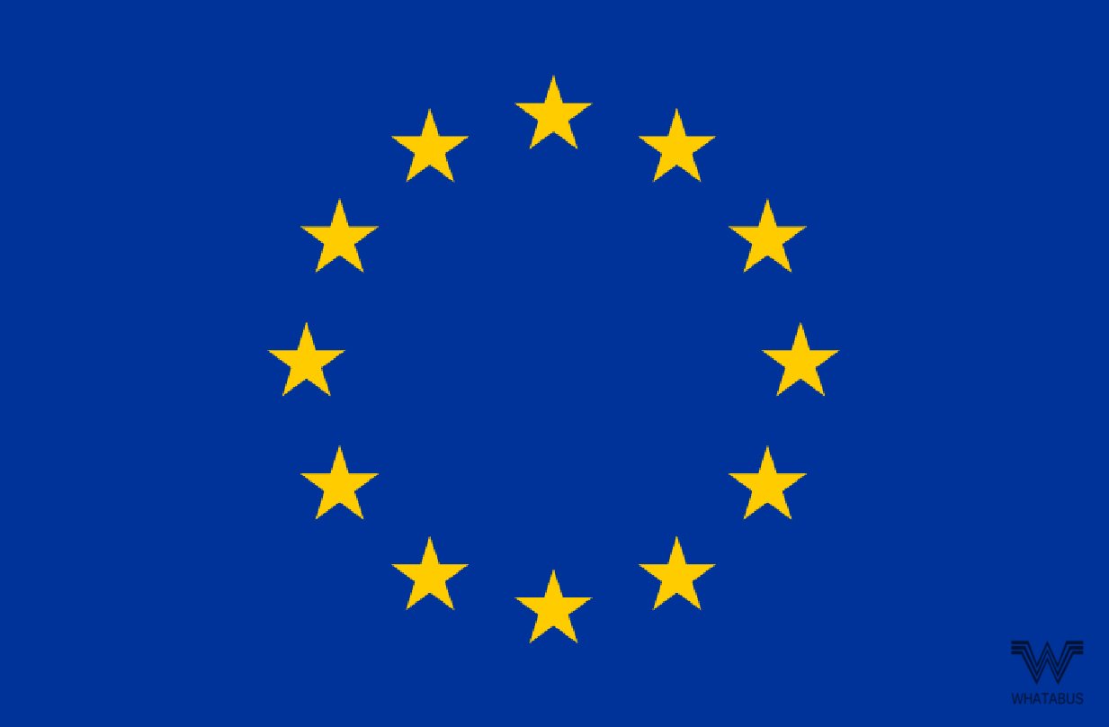 WHATABUS Europäische Union/EU Flagge Aufkleber - Länderflagge als Sticker 8,5 x 5,5 cm WHATABUS Europäische Union/EU Flagge Aufkleber - Länderflagge als Sticker 8,5 x 5,5 cm von WHATABUS