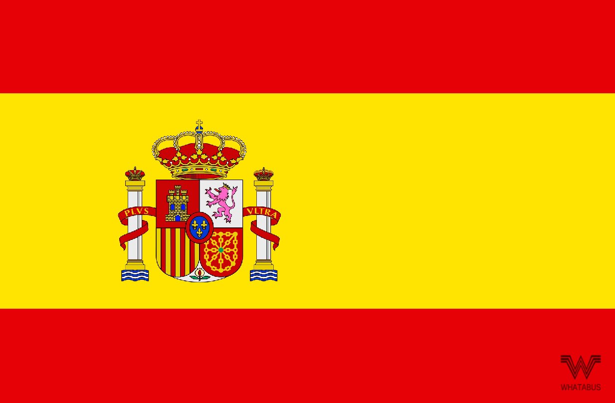 WHATABUS Spanien Aufkleber Flagge - Länderflagge als Sticker 8,5 x 5,5 cm WHATABUS Spanien Aufkleber Flagge - Länderflagge als Sticker 8,5 x 5,5 cm von WHATABUS