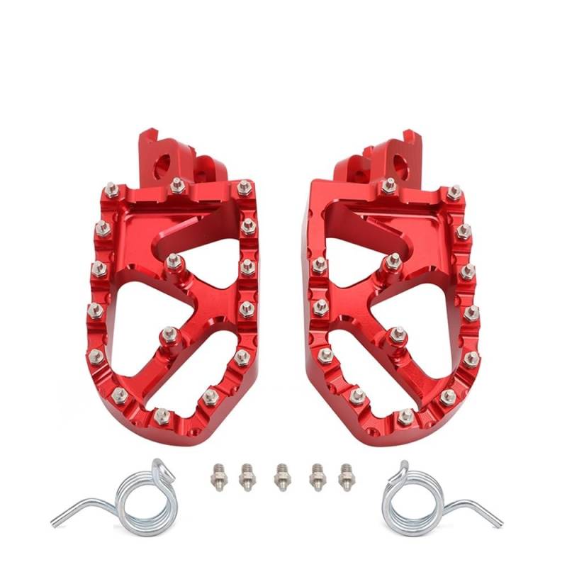 Fußrasten Pedale Motorrad Zubehör Fußrasten Fußrasten Fußrasten Für KX250F KX250 KX450F KX450 KLX450R 250F 450 450F KLX450R 2020 von WHDsunQQ