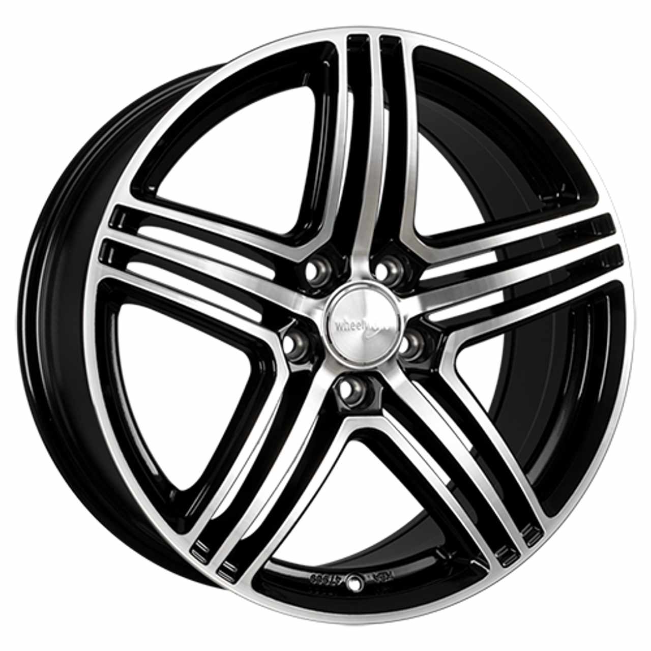 WHEELWORLD-2DRV WH12 black full machined 7.5Jx17 5x112 ET35 von WHEELWORLD-2DRV