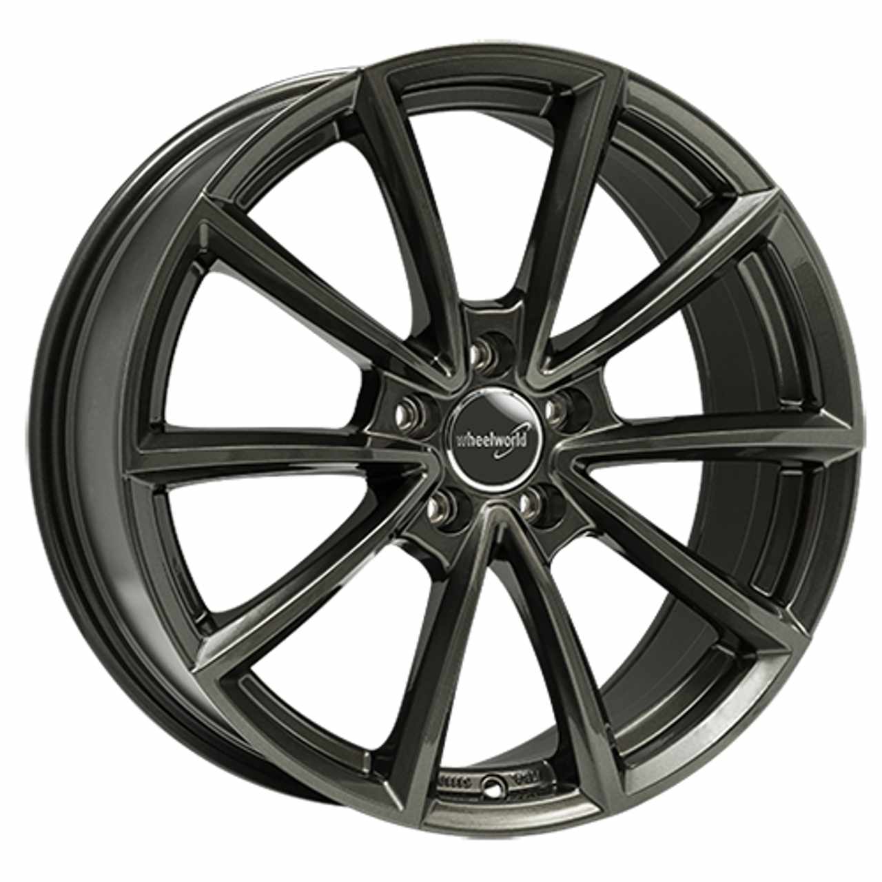 WHEELWORLD-2DRV WH28 Dark Gunmetal lackiert 8.0Jx19 5x112 ET35 von WHEELWORLD-2DRV