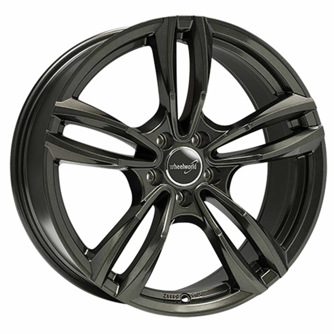 WHEELWORLD-2DRV WH29 Dark Gunmetal lackiert 8.5Jx19 5x112 ET35 von WHEELWORLD-2DRV