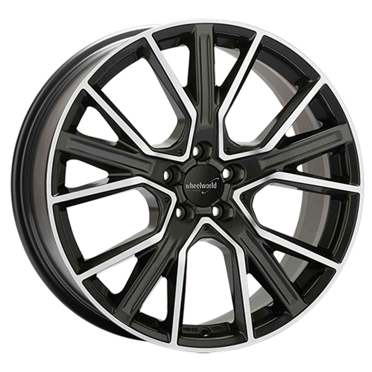 WHEELWORLD-2DRV WH34 dark gunmetal full machined 8.0Jx18 5x112 ET30 von WHEELWORLD-2DRV