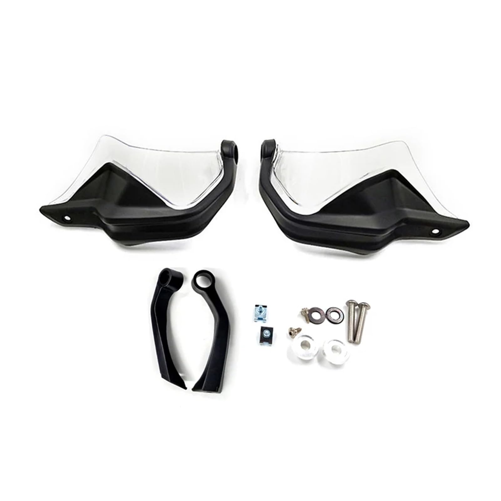 Anwendbar zu G310GS G310R G310GS G310R 2017-2020 2021 2022 Motorrad Hand Schutz windschutzscheibe Hand Windschutz(Black Clear-1Set) von WHSDCZ