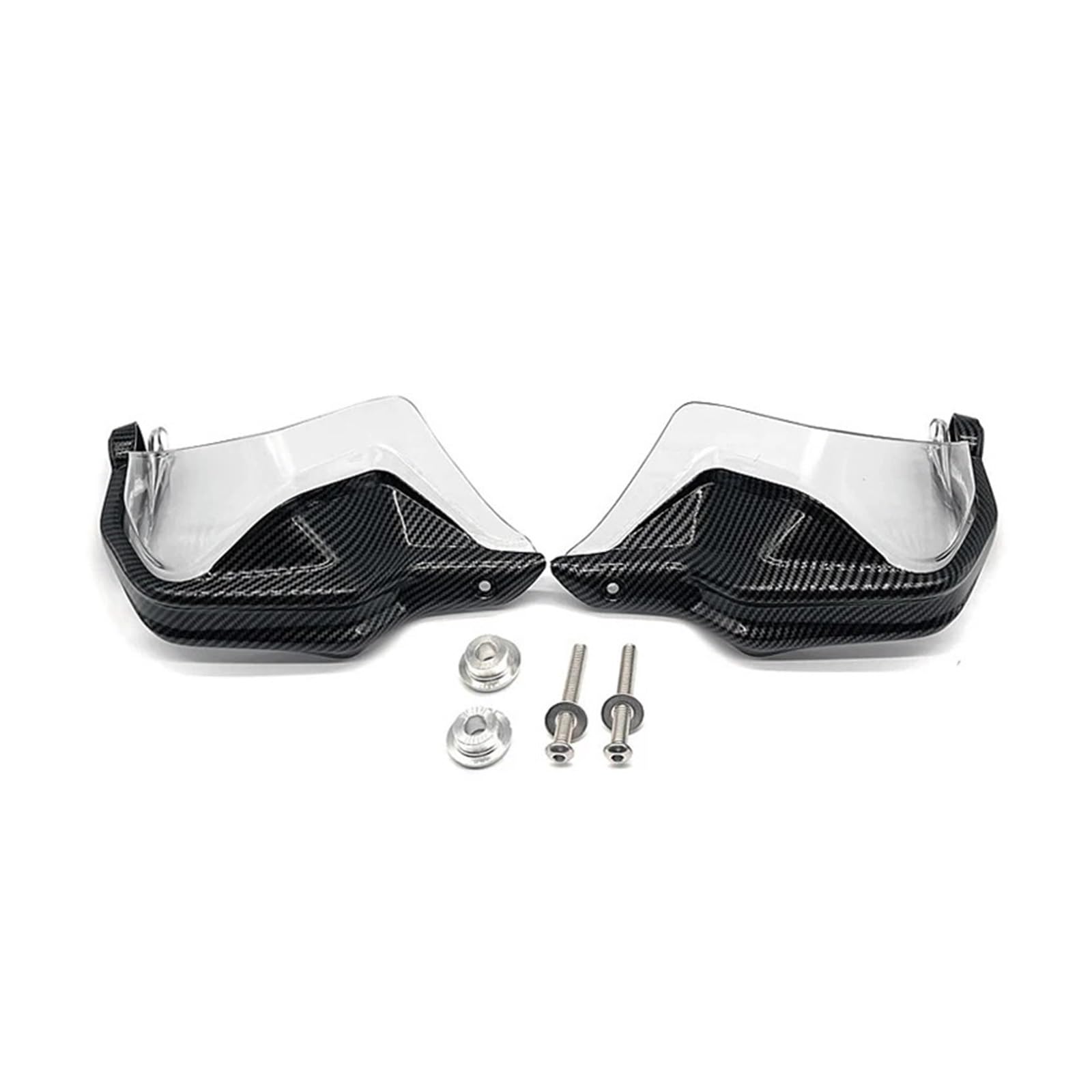 Anwendbar zu G310GS G310R G310GS G310R 2017-2020 2021 2022 Motorrad Hand Schutz windschutzscheibe Hand Windschutz(Carbon Clear-1Set) von WHSDCZ
