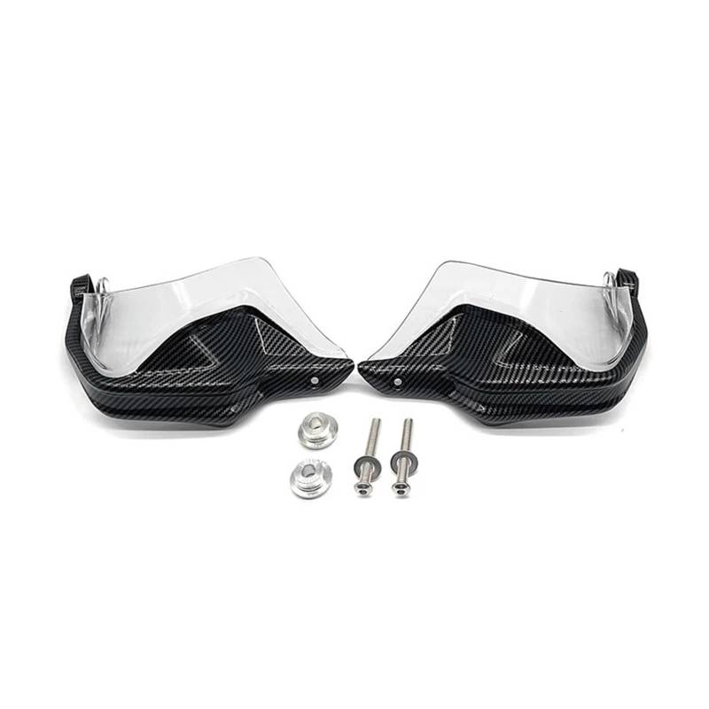 Anwendbar zu G310GS G310R G310GS G310R 2017-2020 2021 2022 Motorrad Hand Schutz windschutzscheibe Hand Windschutz(Carbon Clear-1Set) von WHSDCZ