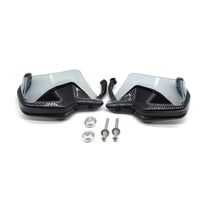 Anwendbar zu G310GS G310R G310GS G310R 2017-2020 2021 2022 Motorrad Hand Schutz windschutzscheibe Hand Windschutz(Carbon Smoke-1Set) von WHSDCZ
