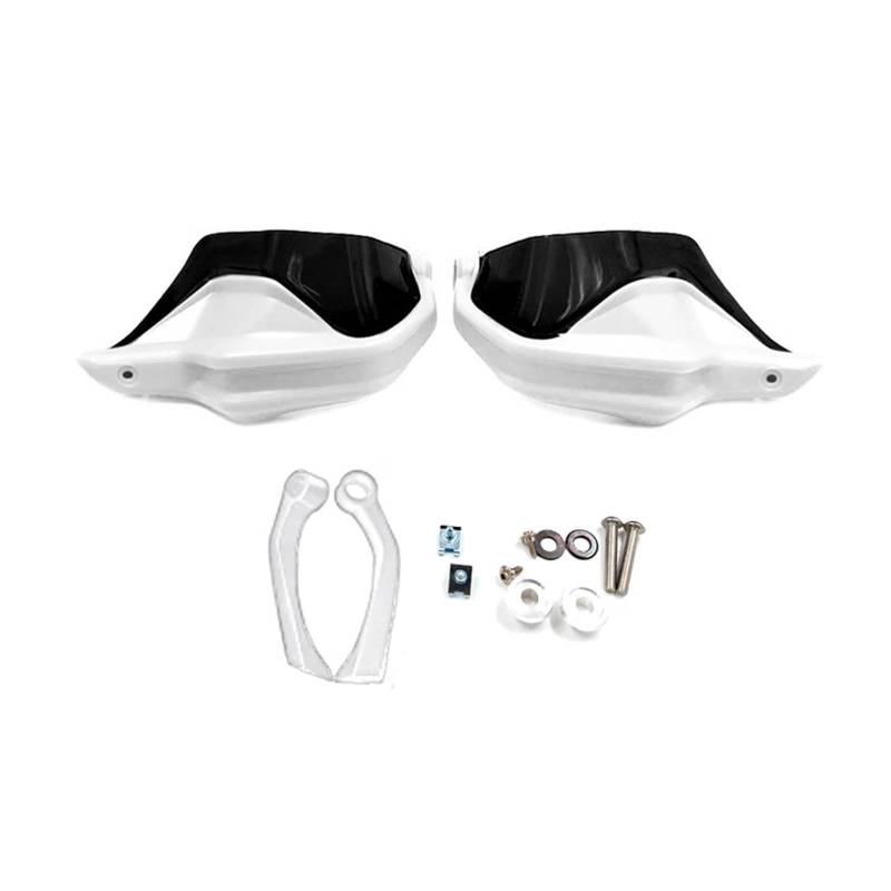 Anwendbar zu G310GS G310R G310GS G310R 2017-2020 2021 2022 Motorrad Hand Schutz windschutzscheibe Hand Windschutz(White Black-1Set) von WHSDCZ