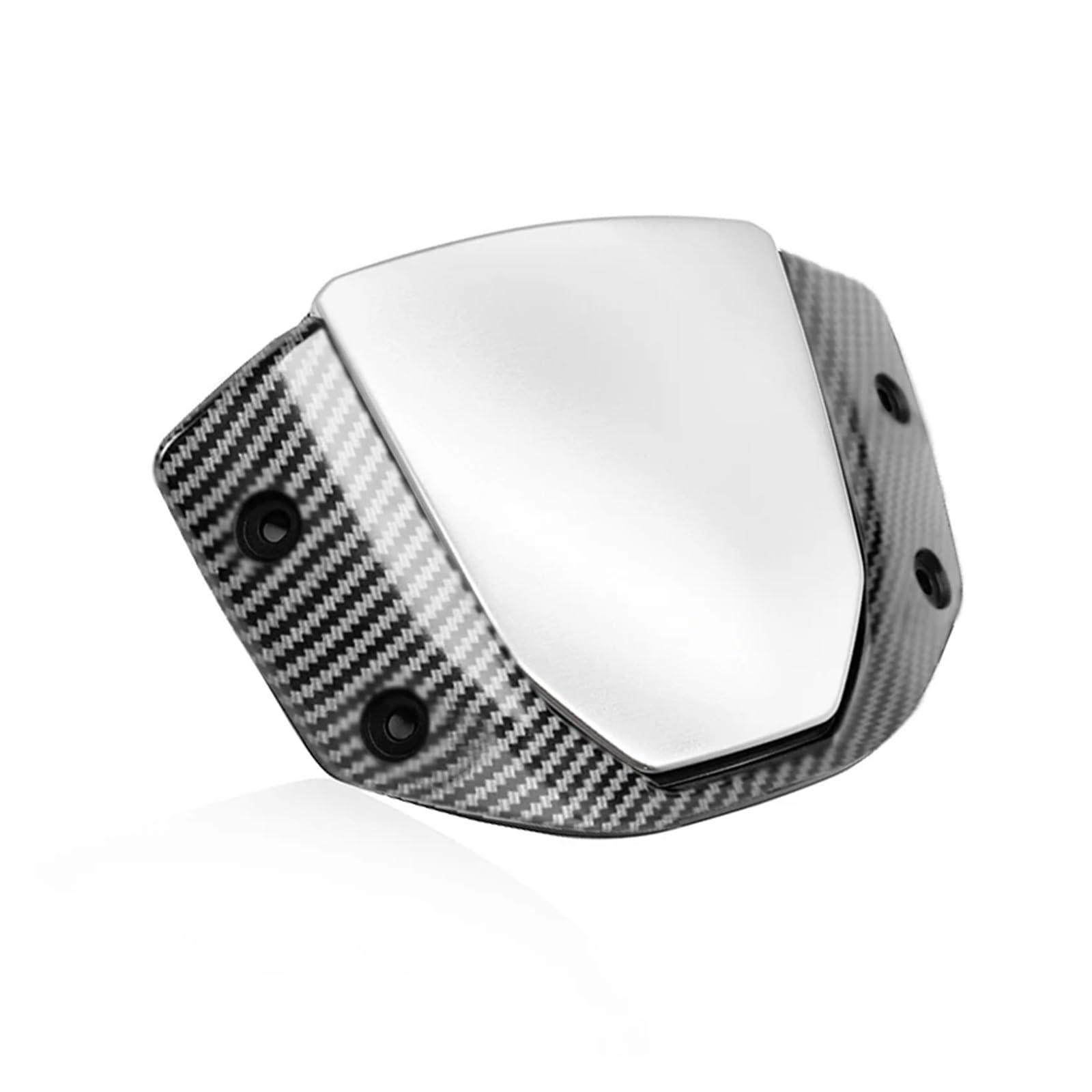 CB650R CB1000R Motorradzubehör Windschutzscheibe Windschutz Windabweiser for CB 650R CB1000 R 2018 2019 2020 2021 2022(Carbon-Silver) von WHSDCZ