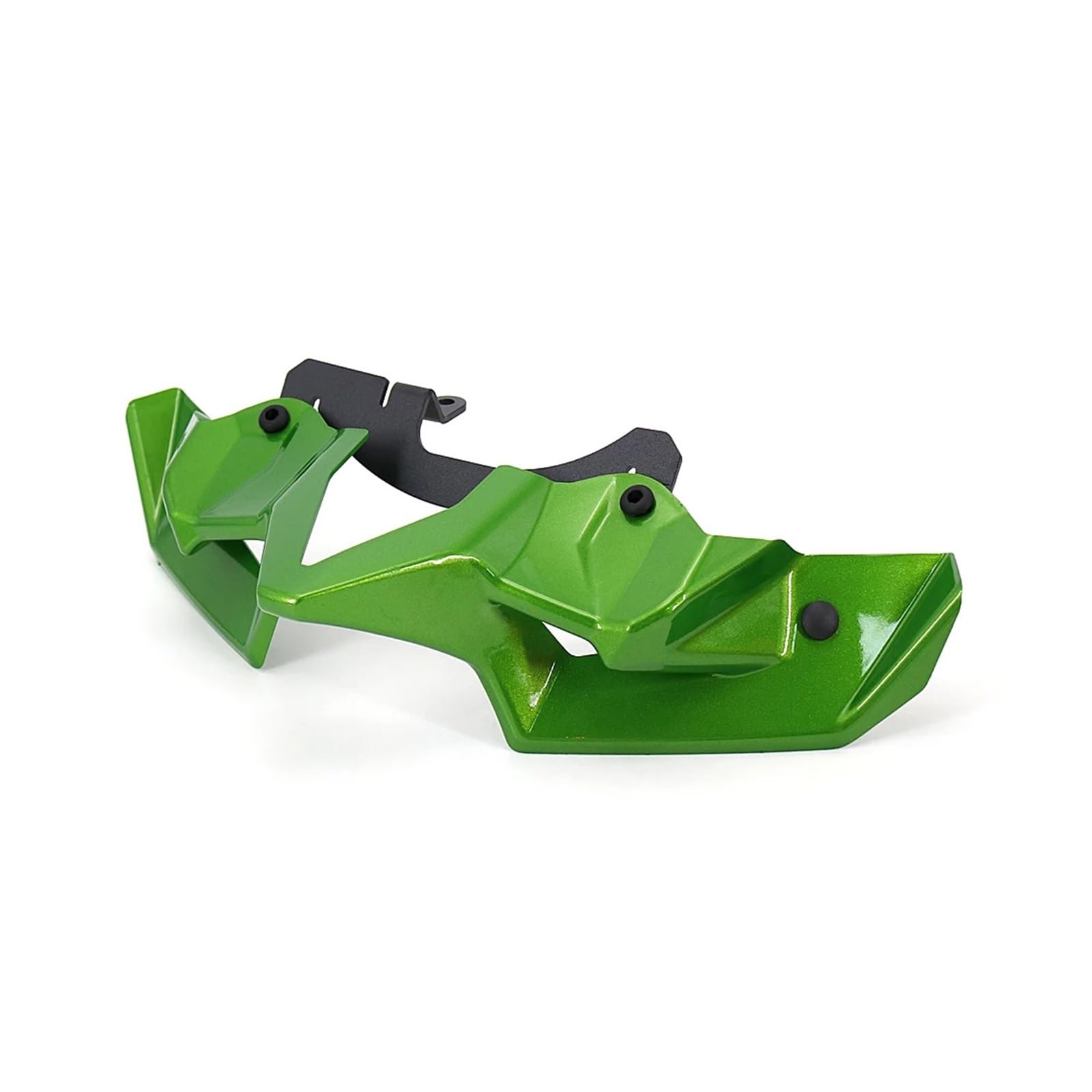 Carbon Fiber Motorrad Z 900 Naked Front Spoiler Winglet Aerodynamische Flügel Kit Spoiler for Z900 2020 2021 2022(Green) von WHSDCZ