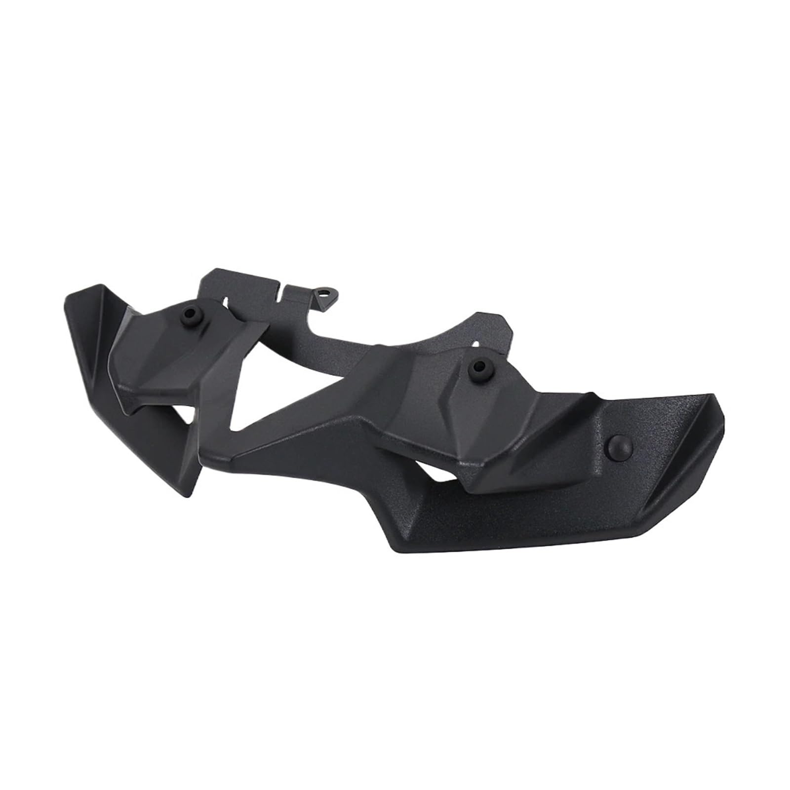 Carbon Fiber Motorrad Z 900 Naked Front Spoiler Winglet Aerodynamische Flügel Kit Spoiler for Z900 2020 2021 2022(Matte Black) von WHSDCZ