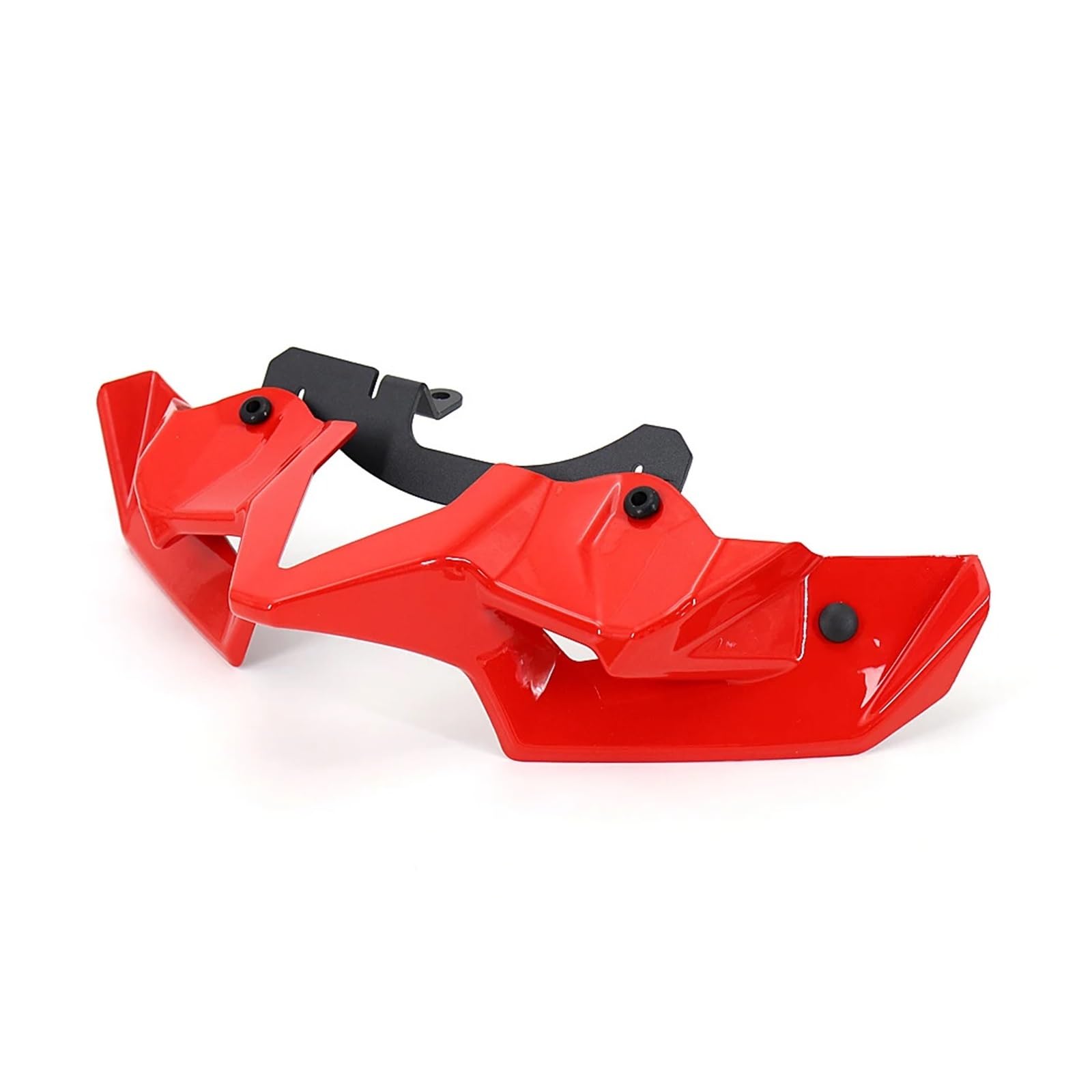 Carbon Fiber Motorrad Z 900 Naked Front Spoiler Winglet Aerodynamische Flügel Kit Spoiler for Z900 2020 2021 2022(Rosso) von WHSDCZ