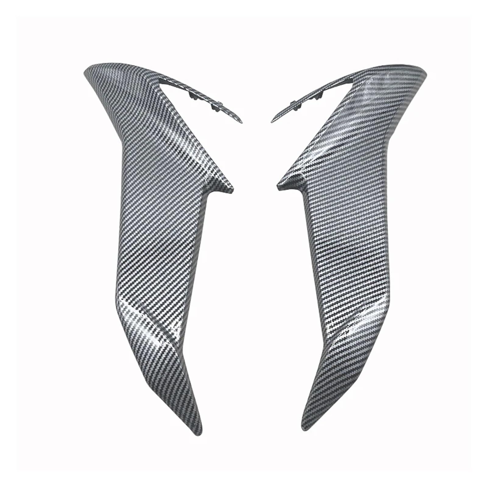 GSXS 750 Motorradzubehör Karosserierahmen Links Rechts Tankschutzplatte Seitenabdeckung Verkleidung Passend for GSXS 750 2017-2021(Carbon Fiber Look) von WHSDCZ