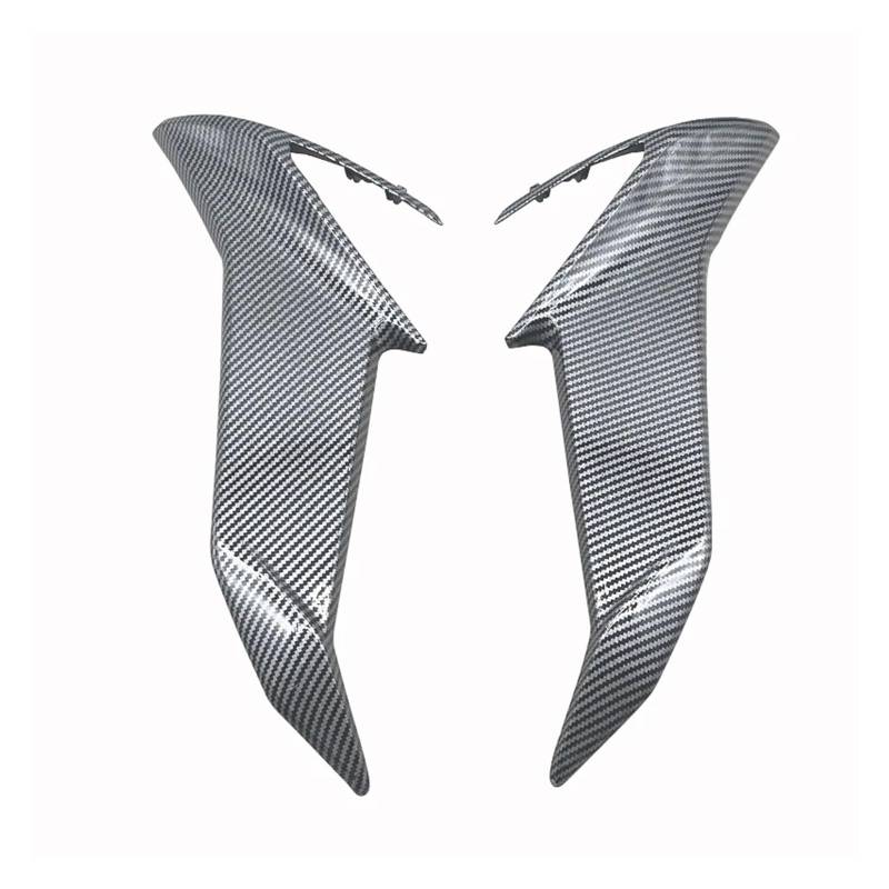 GSXS 750 Motorradzubehör Karosserierahmen Links Rechts Tankschutzplatte Seitenabdeckung Verkleidung Passend for GSXS 750 2017-2021(Carbon Fiber Look) von WHSDCZ