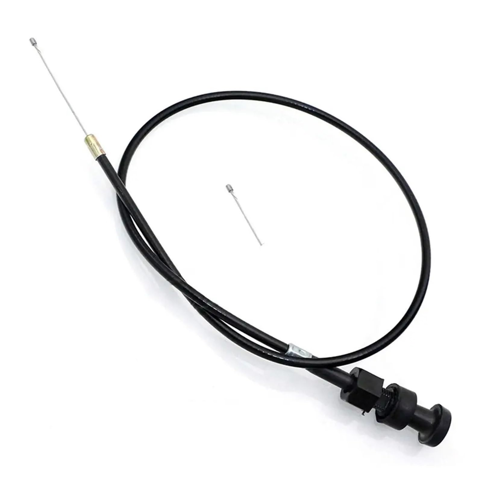 Gaszug for Motorradvergaser, 77 cm/94 cm, Chokedraht, langlebiges Reparaturset, Motorrad-Motocross-Zubehör(77cm-small head) von WHSDCZ