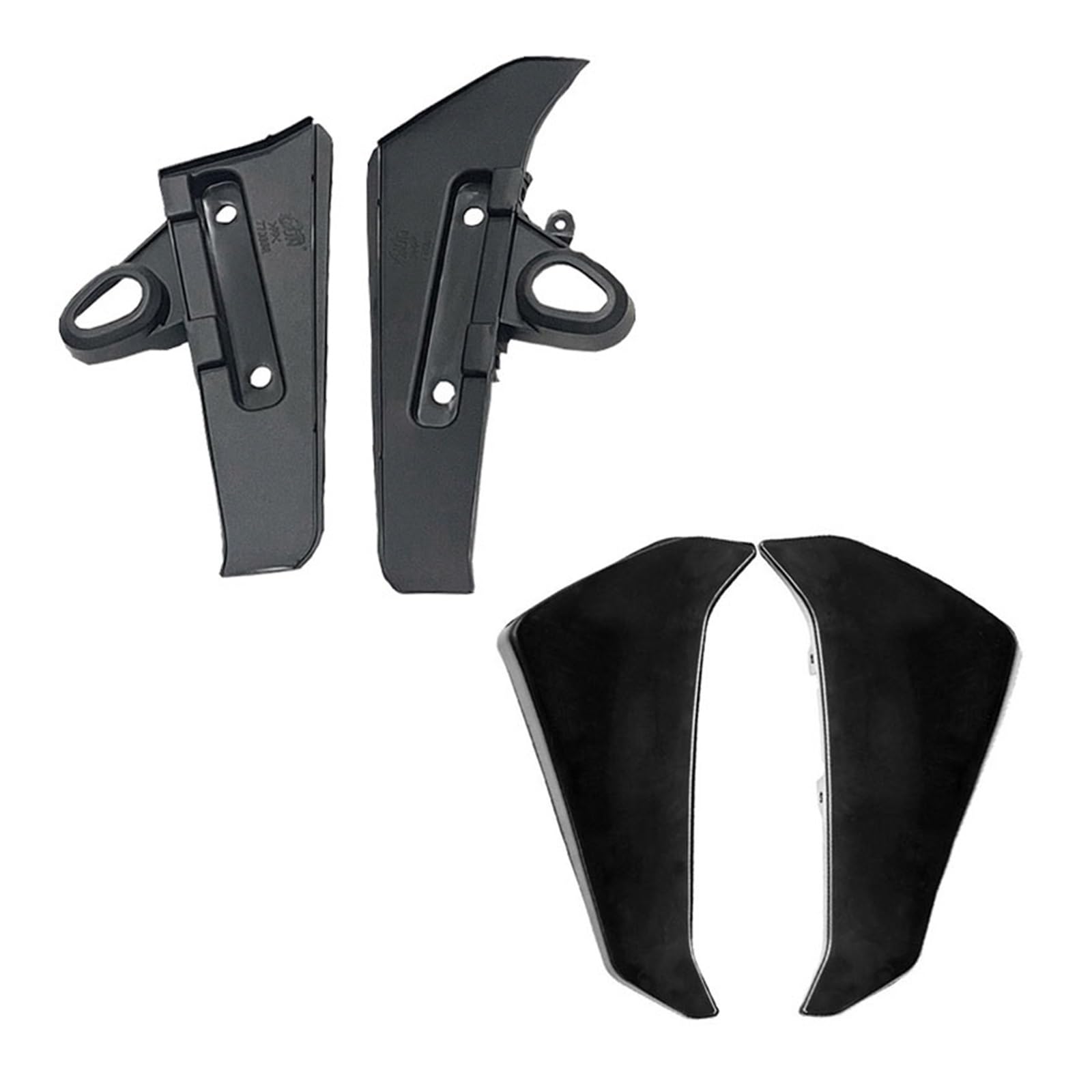 MT-09 MT 09 Motorrad-Innenkühler-Seitenabdeckung Passend for MT09 2017-2020 Kühlerseitenteile Schutzabdeckung Verkleidung(A-B Unpainted 1Set) von WHSDCZ