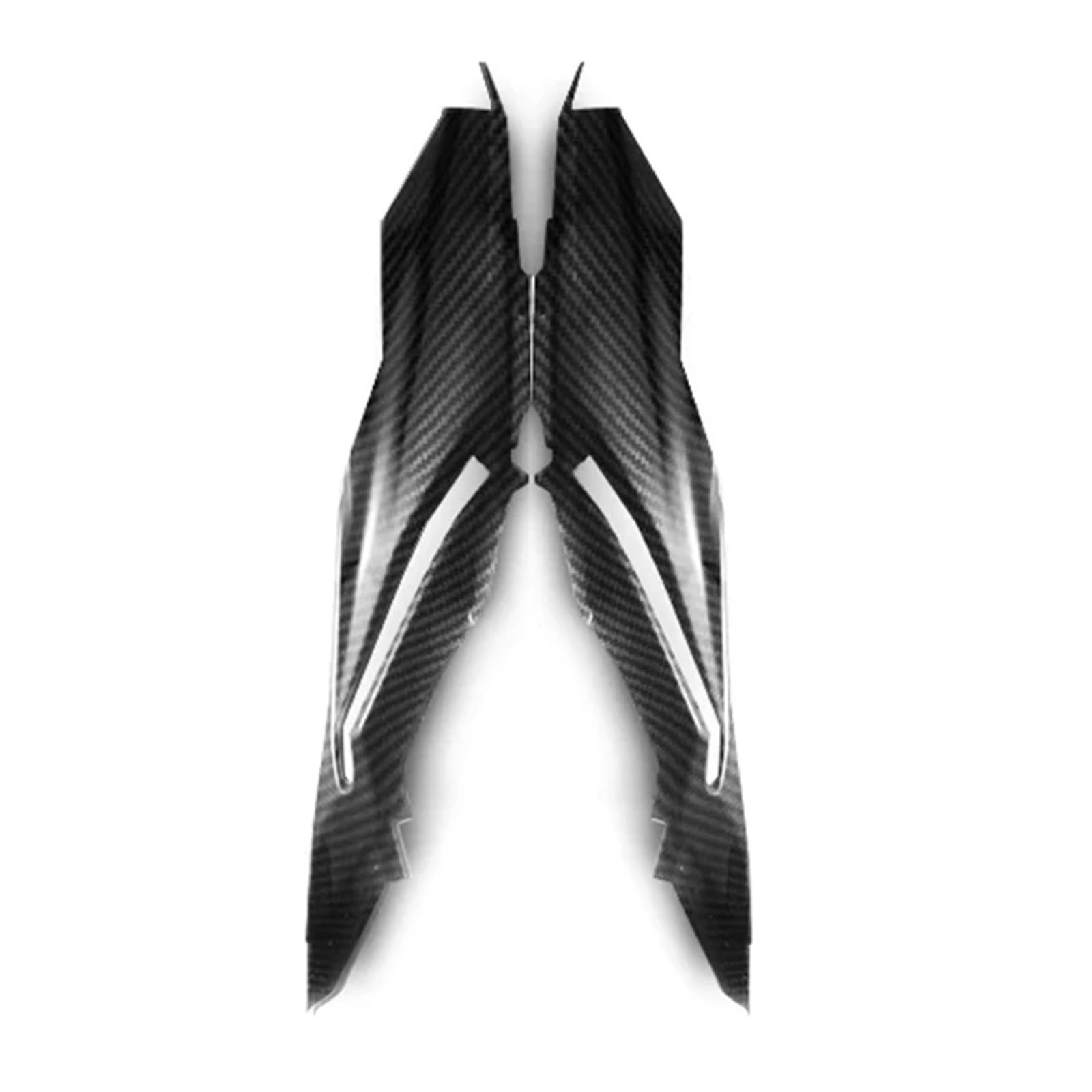 MT07 FZ07 Heckverkleidung passend for MT-07 FZ-07 2012–2016 2017 MT/FZ 07 Motorrad unter dem Sitzpanel, Seitenabdeckung, Heckverkleidung(B-Carbon Fiber Look) von WHSDCZ