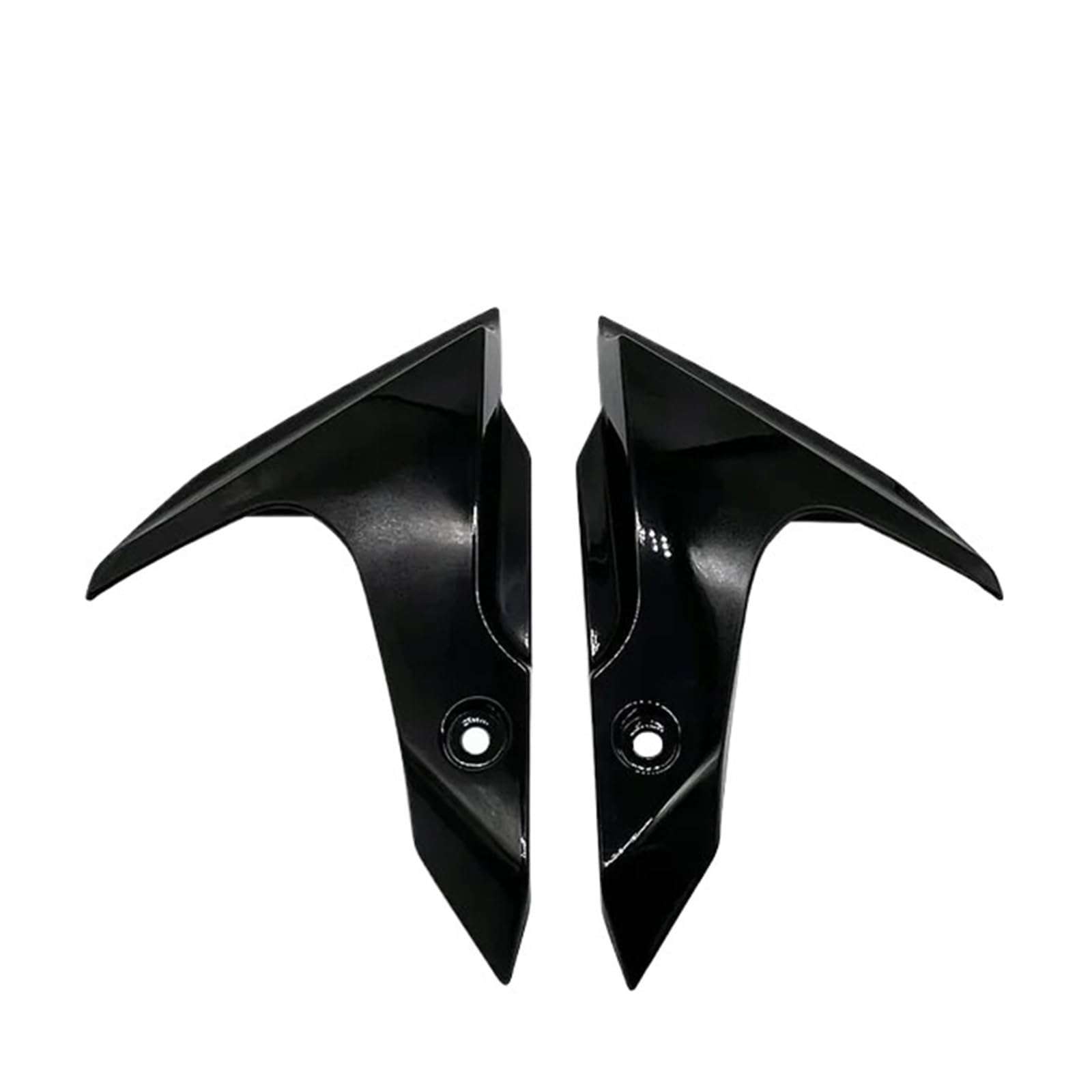 MT07 FZ07 Motorradzubehör Vorderreifenabdeckung Verkleidung Vorderer Kotflügel Spritzschutz Passend for MT-07 FZ-07 2012-2017(A-Glossy Black) von WHSDCZ