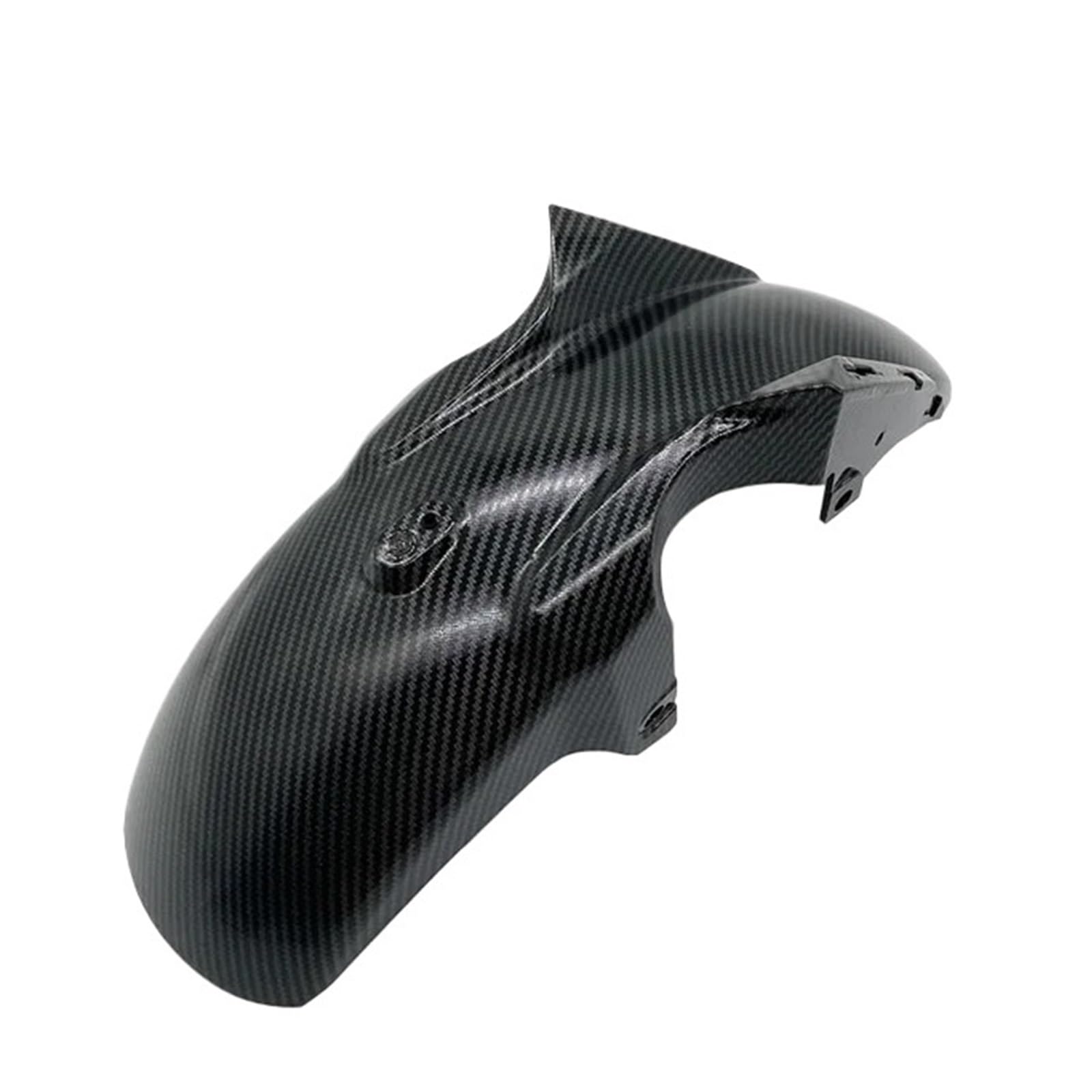 MT07 FZ07 Motorradzubehör Vorderreifenabdeckung Verkleidung Vorderer Kotflügel Spritzschutz Passend for MT-07 FZ-07 2012-2017(B-Carbon Fiber Look) von WHSDCZ