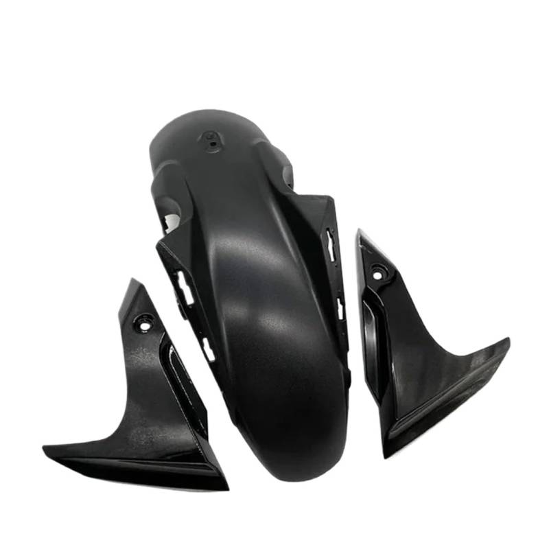 MT07 FZ07 Motorradzubehör Vorderreifenabdeckung Verkleidung Vorderer Kotflügel Spritzschutz Passend for MT-07 FZ-07 2012-2017(Glossy Black-1 Set) von WHSDCZ