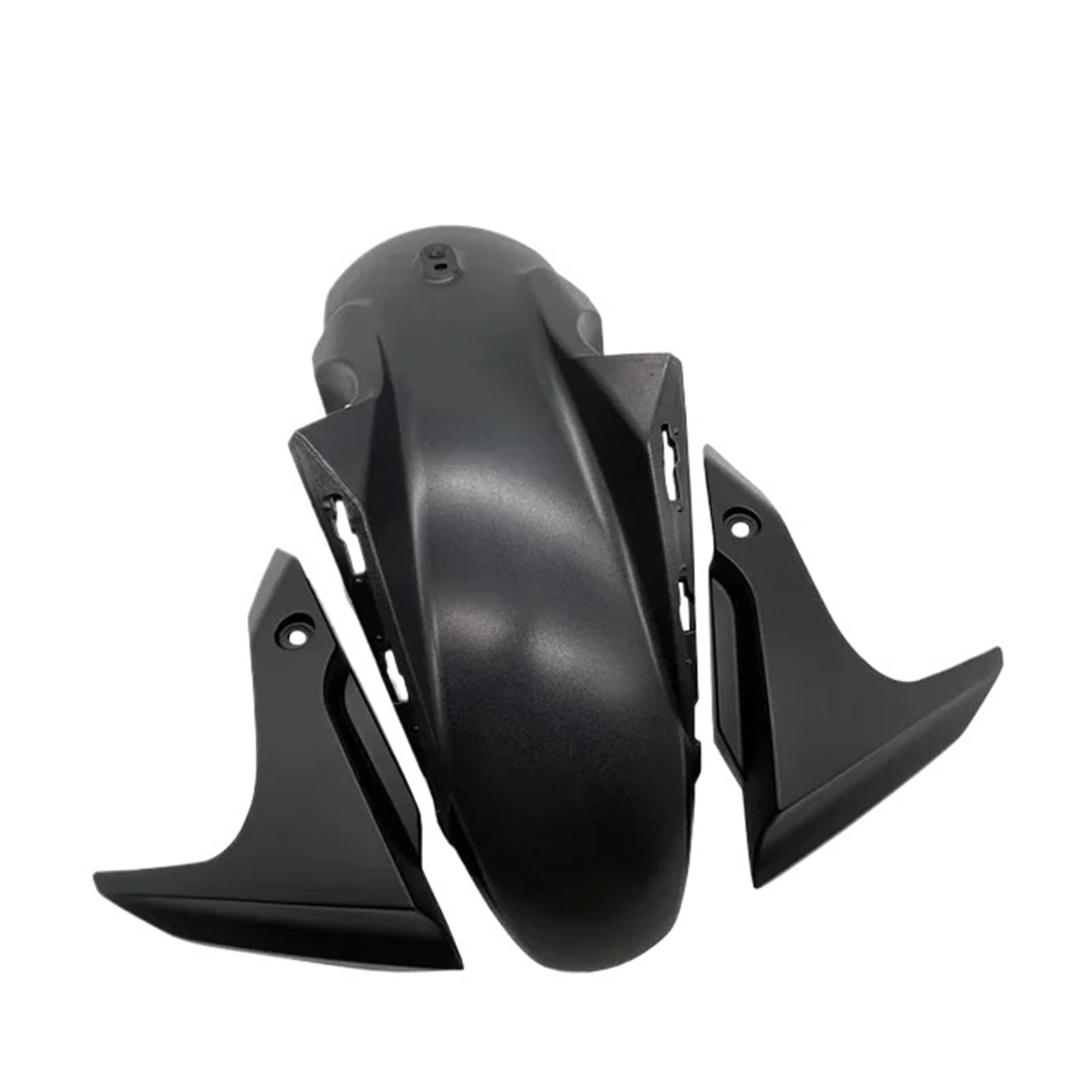 MT07 FZ07 Motorradzubehör Vorderreifenabdeckung Verkleidung Vorderer Kotflügel Spritzschutz Passend for MT-07 FZ-07 2012-2017(Matte Black-1 Set) von WHSDCZ