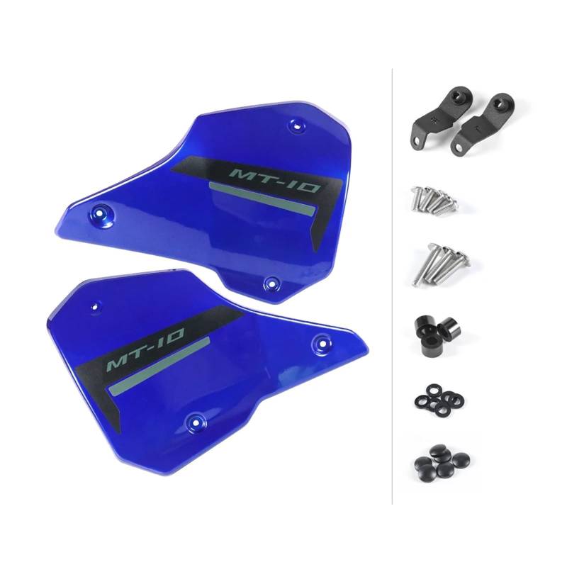 Motorrad-Füllplatten Rahmenabdeckung Füllseitenteil Verkleidung Gugel Füllstoffplatte for MT-10 SP MT10 MT 10 2022 2023 2024-(Gloss Blue) von WHSDCZ