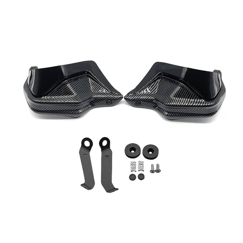 Motorrad-Lenkerhandschutz passend for Integra750 NC750D Integra 750 NC750 NC 750 D Schild Handschutz Schutz Windschutzscheibe(Carbon Black-1Set) von WHSDCZ