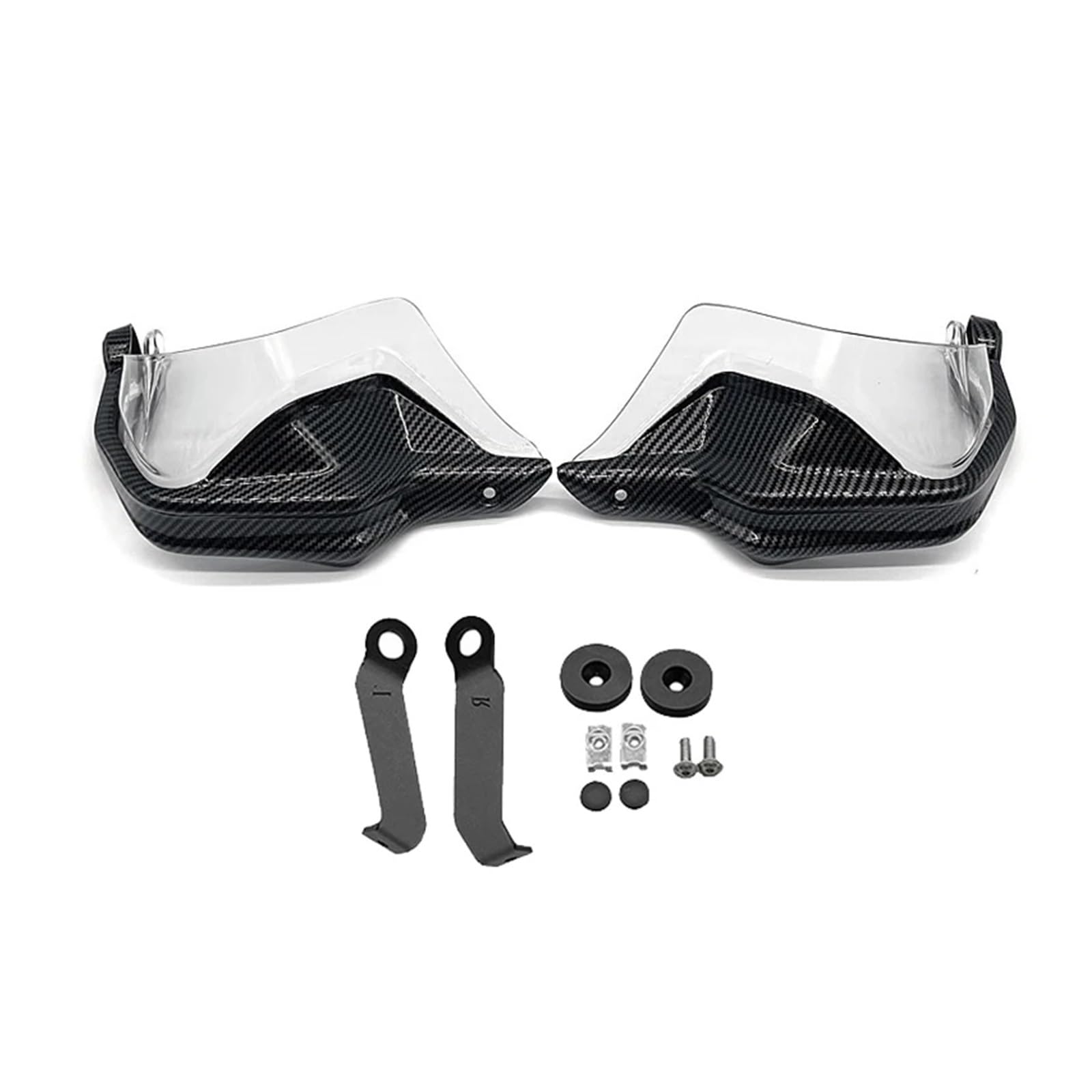 Motorrad-Lenkerhandschutz passend for Integra750 NC750D Integra 750 NC750 NC 750 D Schild Handschutz Schutz Windschutzscheibe(Carbon Clear-1Set) von WHSDCZ