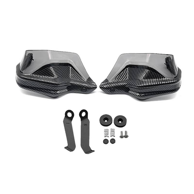 Motorrad-Lenkerhandschutz passend for Integra750 NC750D Integra 750 NC750 NC 750 D Schild Handschutz Schutz Windschutzscheibe(Carbon Grey-1Set) von WHSDCZ