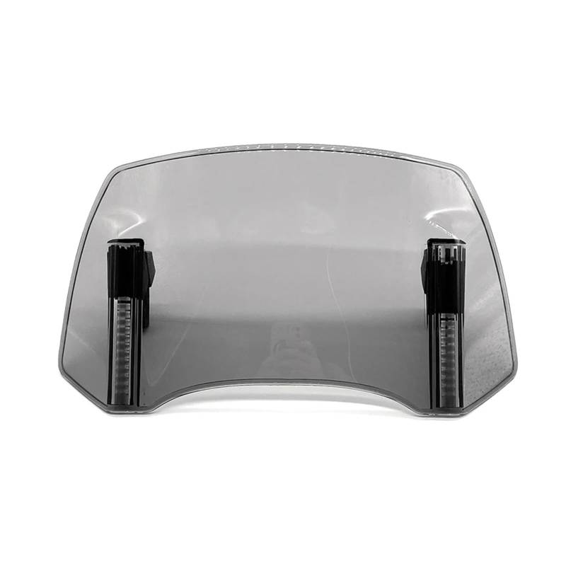 Motorrad Windschutzscheibe Verlängerung Spoiler Windschutz Air Deflektor for Silver Wing GT400 600 ST1300 EINE STX1300 TRANSALP600(Light Smoke) von WHSDCZ