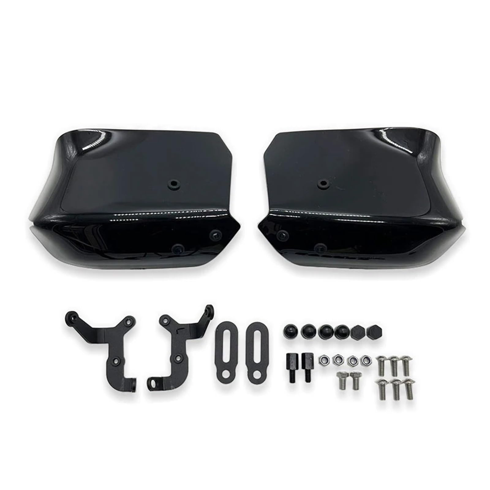 Motorradzubehör Handprotektoren Schild Handschutz Schutz Windschutzscheibe Passend for Downtown 350i 300i 200i 125i 2015-2021(Svart) von WHSDCZ