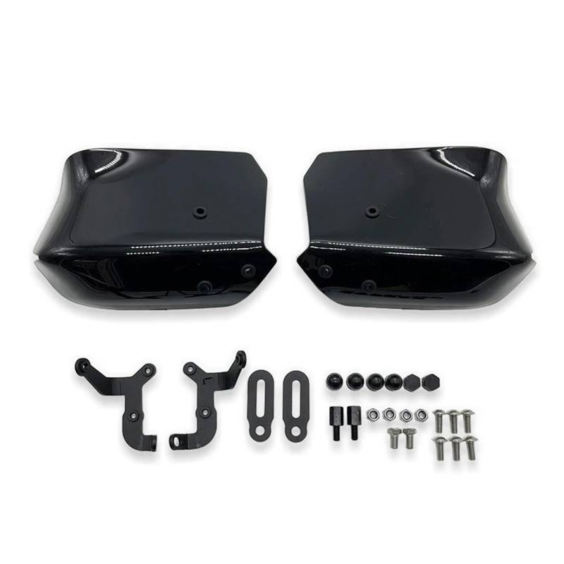Motorradzubehör Handprotektoren Schild Handschutz Schutz Windschutzscheibe Passend for Downtown 350i 300i 200i 125i 2015-2021(Svart) von WHSDCZ