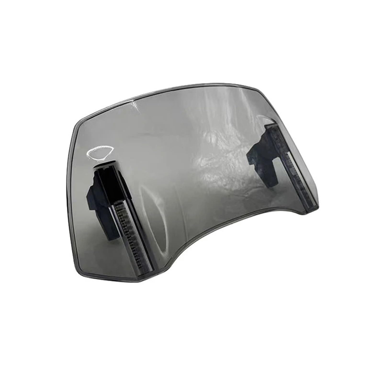 NC750X NC700X Motorrad-Windschutzscheibenverlängerung, Einstellbarer Spoiler-Deflektor, passend for NC750S NC700S CTX700 NSS750 Integra750(Light Smoke) von WHSDCZ