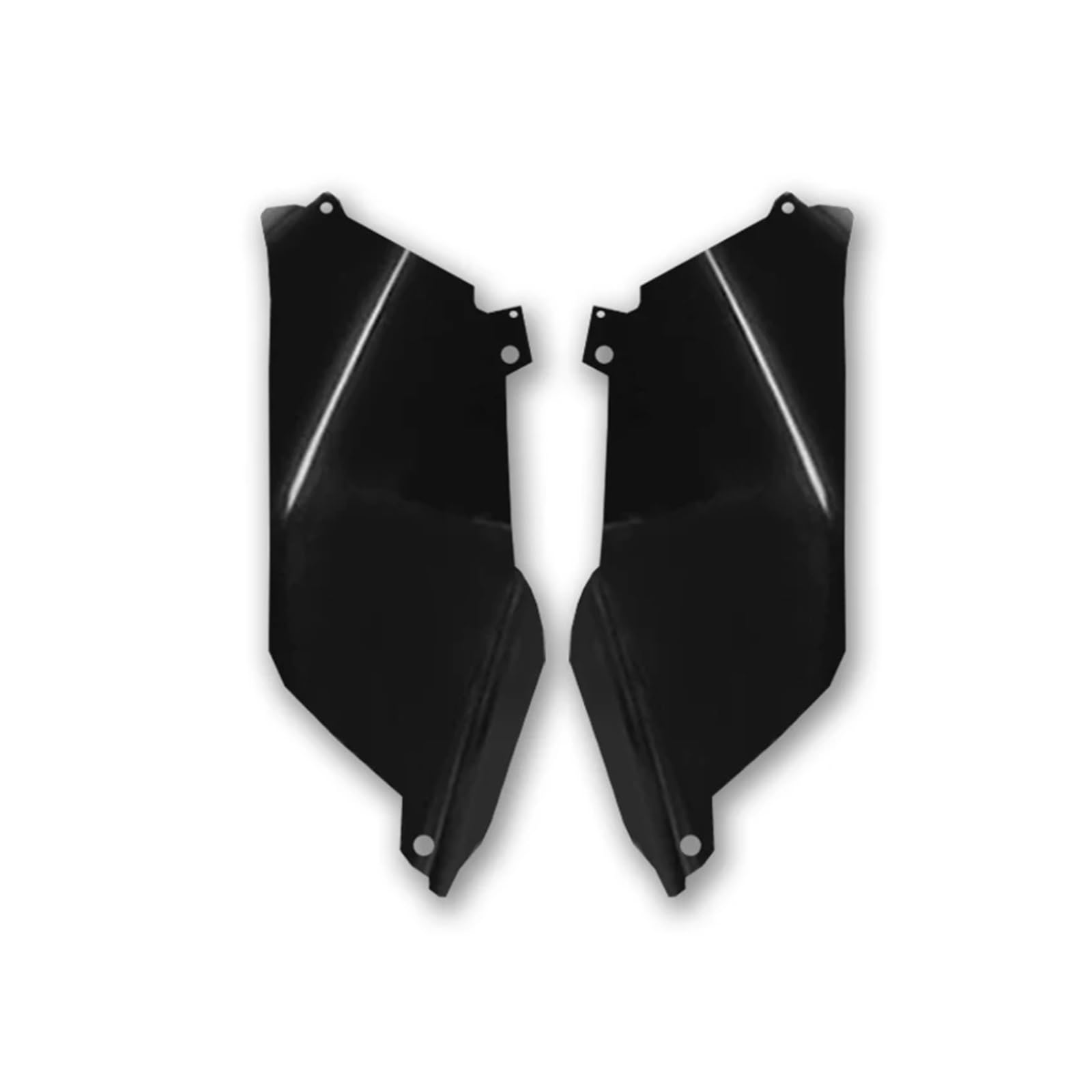 Passend for Z 900 2017-2021 2022 2023 Z-900 Motorrad Carbon Seitenteil Rahmenabdeckung Gugel Gastankverkleidung Z900 Zubehör(Glossy Black-1 Set) von WHSDCZ