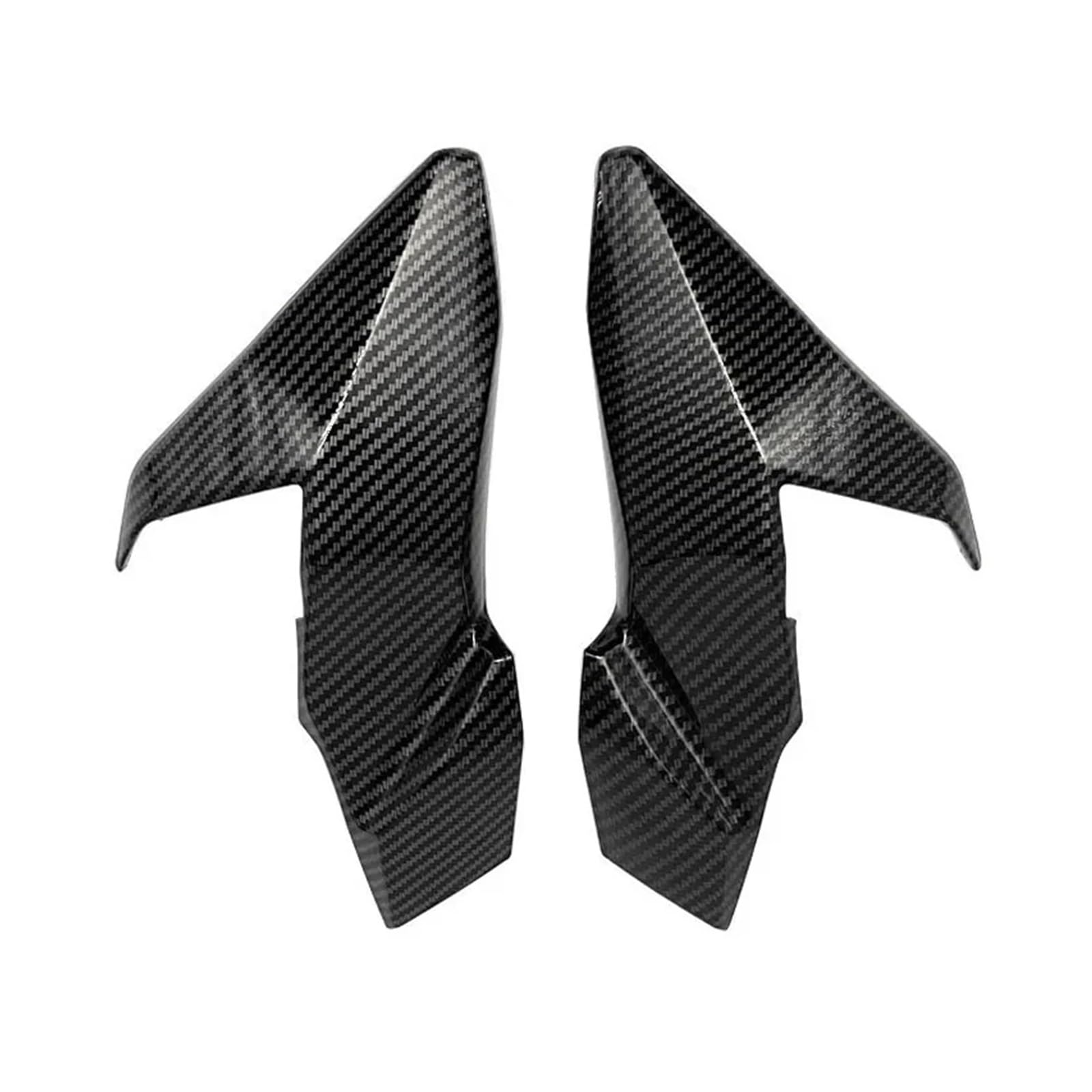 Passend for Z650 2017–2019 Z 650 Motorrad Carbon Look Frontscheinwerfer Oberseite Abdeckung Kopf Gugel Nase Verkleidung Z-650(B-Carbon Fiber Look) von WHSDCZ