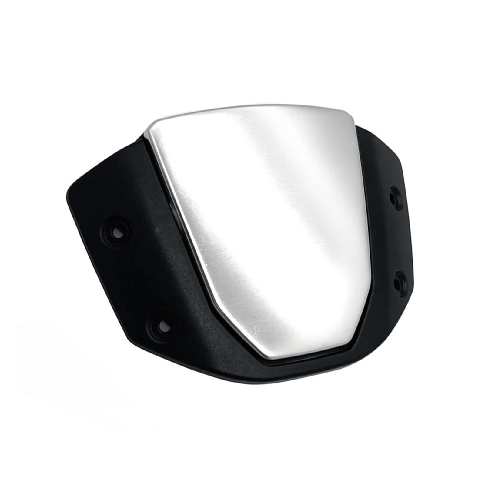 WHSDCZ CB650R CB1000R Motorradzubehör Windschutzscheibe Windschutz Windabweiser for CB 650R CB1000 R 2018 2019 2020 2021 2022(Black-Silver) von WHSDCZ