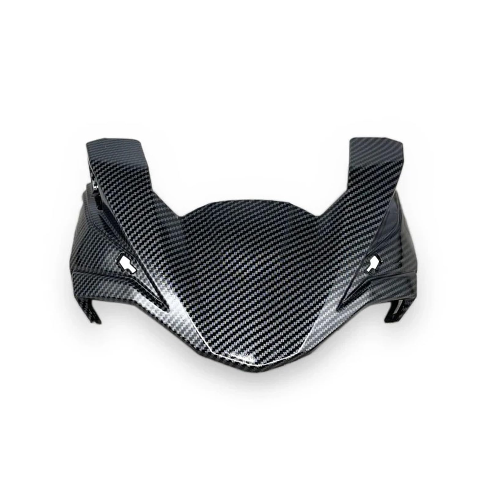 WHSDCZ Passend for Z650 2017–2019 Z 650 Motorrad Carbon Look Frontscheinwerfer Oberseite Abdeckung Kopf Gugel Nase Verkleidung Z-650(A-Carbon Fiber Look) von WHSDCZ